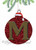 Christmas Monogram M