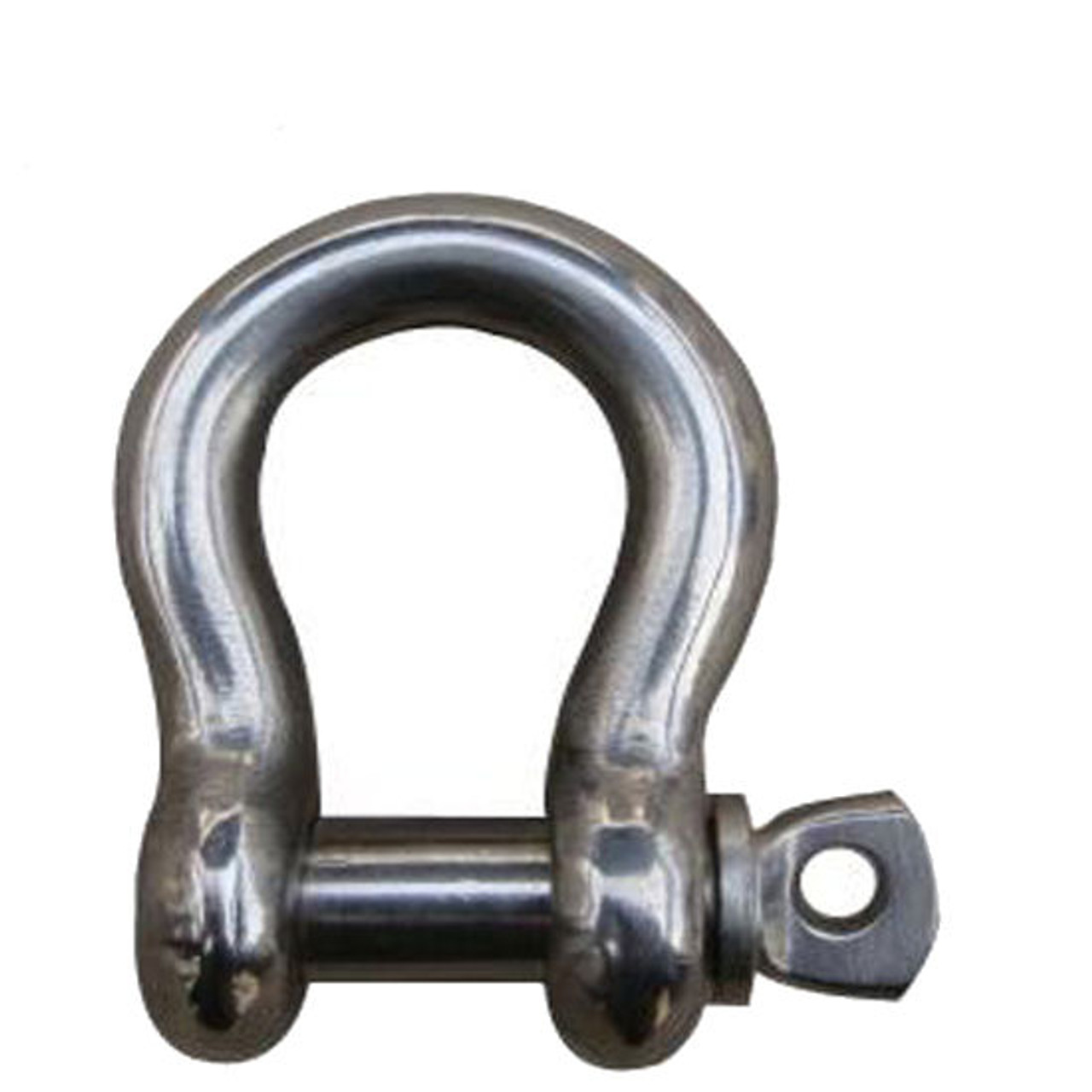 4mm 5 Pieces Stainless Steel 316 Type Round Bow Shackle 5/32 Marine Grade