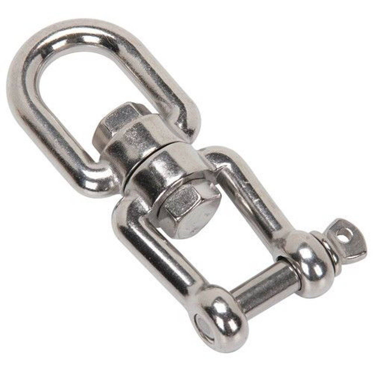 US STAINLESS Stainless Steel 316 Anchor Swivel Eye and Eye 10mm or 3/8  Marine Grade