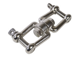 Jaw - Jaw Swivel Anchor Connector Stainless Steel Grade 316 1/4" - 3/4"