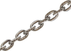 MarineNow 1/4" G43 ISO AISI 316 Marine Grade Stainless Steel Anchor Chain | Mirror Polished Finish | Marine Grade | ISO G43 (Choose Length) MarineNow 1/4" G43 ISO AISI 316 Marine Grade Stainless Steel Anchor Chain | Mirror Polished Finish | Marine Grade | ISO G43 (Choose Length)