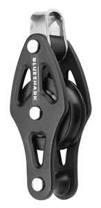Blue Shark 2103 - 28 mm Fixed Single Becket Aluminum Sailing Block - Max Line: 5/16” (8 mm), Safe Working Load: 725 lbs. (330 kg), Breaking Load: 1650 lbs. (750 kg) Blue Shark 2103 - 28 mm Fixed Single Becket Aluminum Sailing Block - Max Line: 5/16” (8 mm), Safe Working Load: 725 lbs. (330 kg), Breaking Load: 1650 lbs. (750 kg)