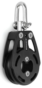 BLUESHARK 57mm Single Swivel Aluminum Sailing Block 2310 BLUESHARK 57mm Single Swivel Aluminum Sailing Block 2310