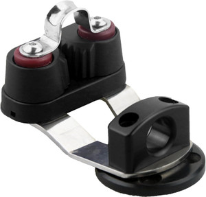 305 Bullseye Swivel Cam Cleat Base Yacht Sailing Sailboat for 57mm/75mm Ratchet Blocks