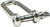 MarineNow 316 Stainless Steel Long D-Shackle Marine Grade Choose Size and Pack Quantity