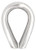 MarineNow Extra Heavy Duty Wire Rope Thimble 316 Stainless Steel Choose Size and Quantity