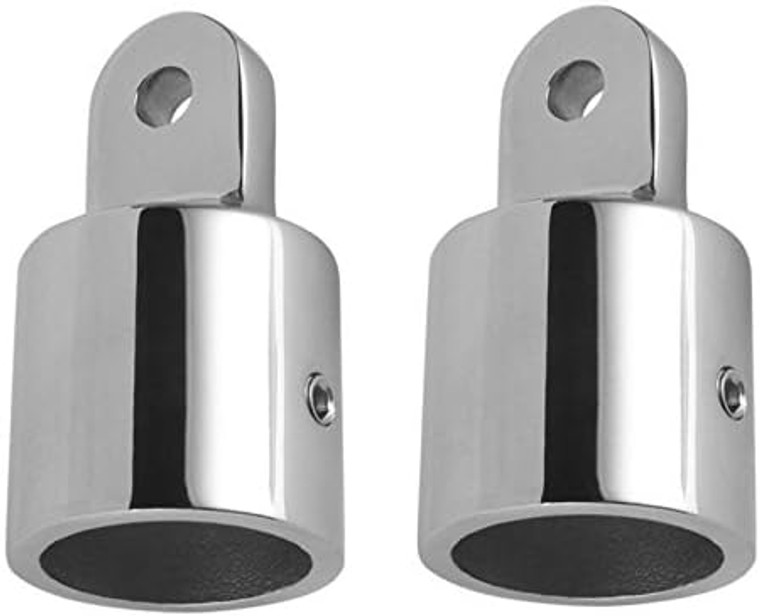 MarineNow Bimini Top Cap 1" 316 Marine Grade Stainless Steel Hardware Choose Pack Size, 2, 4, 6 or 10