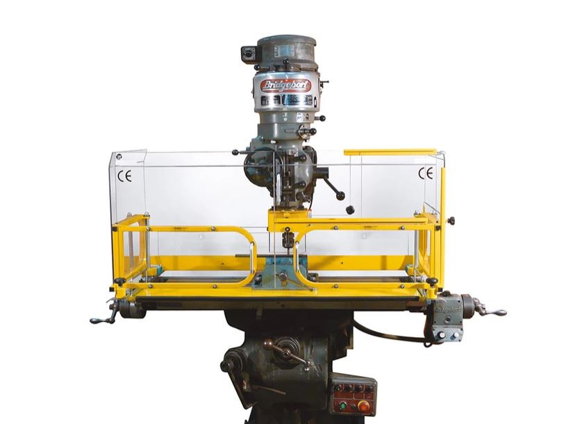Silvaflame Milling Machine Table Guard EM Type