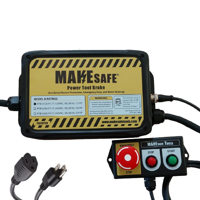 MAKESafe Power Tool Brake - 120VAC / 1.5 HP / Single Phase