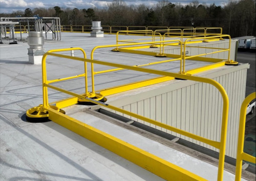 Metal Toeboard for Mobile Safety Rail