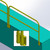 Pit Safety Rail - Powder Coat Yellow