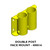 Pit Safety Rail - Powder Coat Yellow