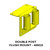 Pit Safety Rail - Powder Coat Yellow