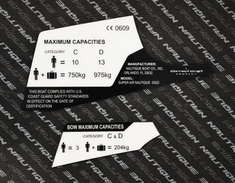 DECAL CE MAX CAP GS22