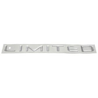 decal, edition, "Limited", silver, domed 2003-