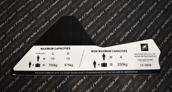 DECAL MAX CAP CE G21 CC LOGO