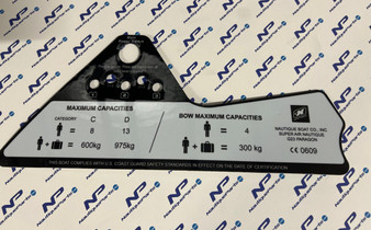 DECAL, MAX CAP CE P23