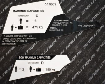 DECAL MAX CAP CE N200 CC LOGO