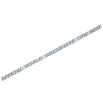 Decal, Transom, "Official World Wakeboard Towboat"