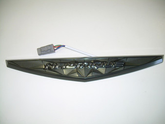 DECAL TRIANGLE CHROMAX BACKLIT DOUBLE-ROW LED