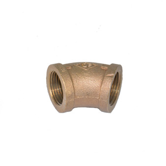 ELBOW BRASS 1"  45 DEGREE  NSS