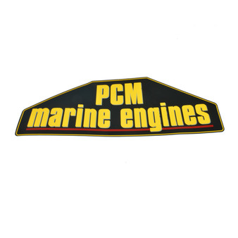 Exhaust Manifold - decal, PCM #R143002A