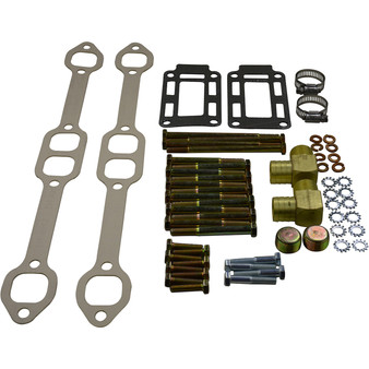EXHAUST MANIFOLD Service KIt (INSTALLATION KIT) - PCM, GM small block - 305 & 350 engines, # RP173091