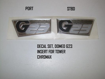 G23 DOMED CHROMAX INSERT FOR TOWER