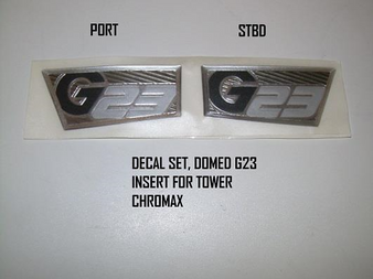 G23 DOMED CHROMAX INSERT FOR TOWER