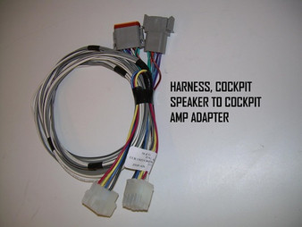 Harness Cockpit Speakers to Cockpit AMP Adapter