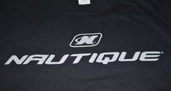 Nautique Logo Tee- Black