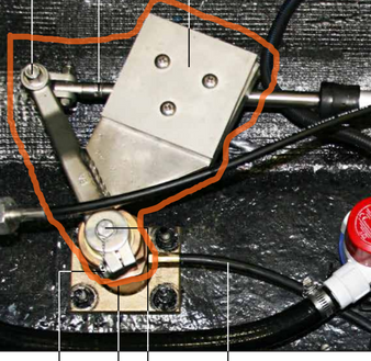 Rudder arm direct drive- weighted