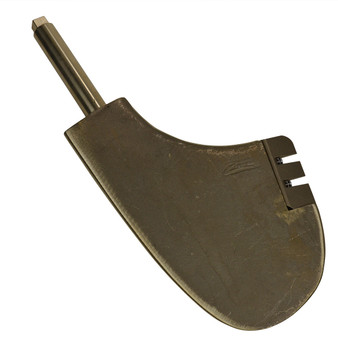 Rudder with trim tab -