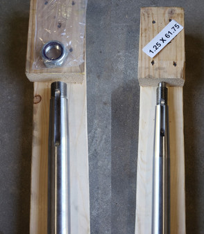 Shaft 1-1/4'' x 61-3/4'' Assembly For G boats and coupler