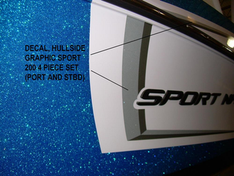 Sport 200 Hullside Graphic Set
