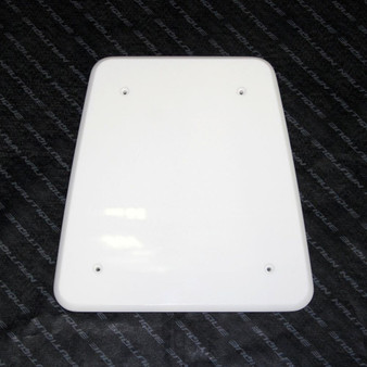 STEP PLATE SLIDING BENCH 1/2" WHITE ACRYLIC 2016-2020