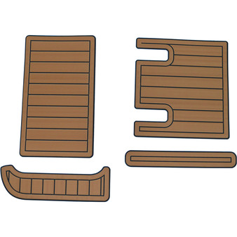 2008-2013 FAUX TEAK 210 DECK & INT.