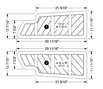2016-2021 210 MOCHA STORAGE TRAY KIT SEADEK
