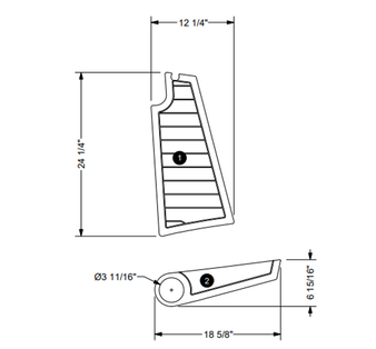 2019-2025 SKI NAUTIQUE HELM DRINK HOLDER & GLOVE BOX KIT SEADEK
