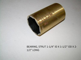 BEARING STRUT 1- 1/4 IN ID X 1- 1/2 IN OD X 2- 1/2 IN LONG