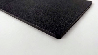 Black Blank Stereo Box Panel