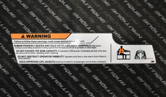 DECAL BOW MAX CAP P-SERIES