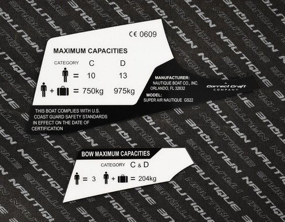 DECAL CE MAX CAP GS22