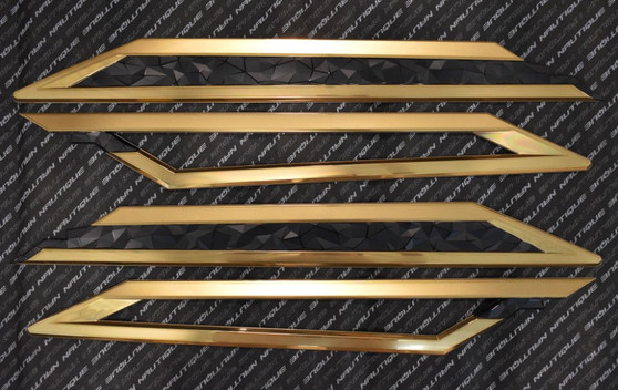 DECAL CHROMAX OUTBOARD DECK VENT PORT & STBD (4PC)