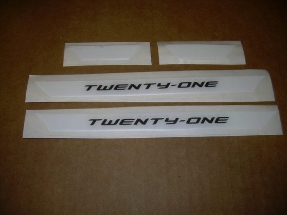 DECAL DOMED DESIGNATOR INSERT P & S G21