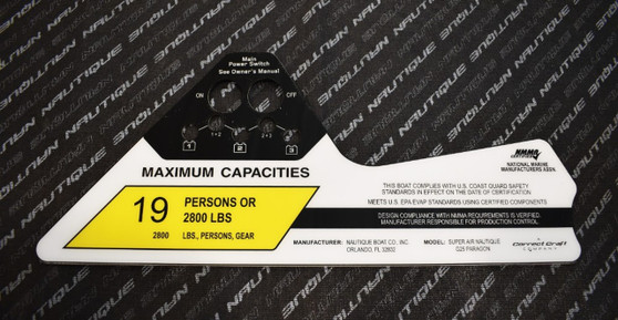 DECAL MAX CAP P25 CC LOGO