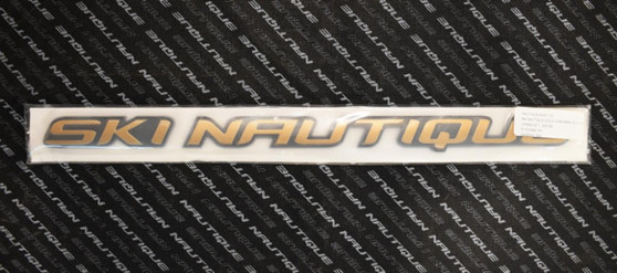 DECAL MODEL INDICATOR CHROMAX GOLD SKI NAUTIQUE