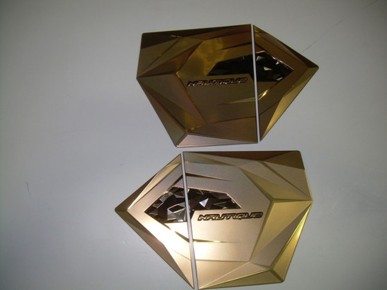 DECAL OUTER GAFT TOWER CHROMAX WITHOUT HINGE GOLD