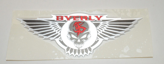 Decal, Spinner, Byerly, 7.81" x 2.72"
