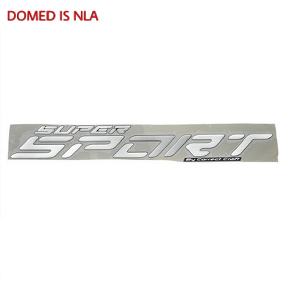 DECAL, SUPER SPORT SIDE HULL CHROME/BLACK 2002-03